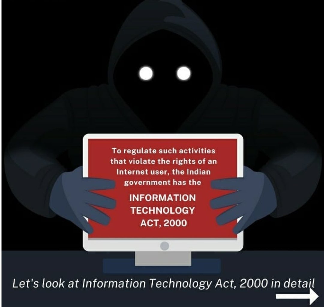 lasorganization's tweet photo. You need to be aware about Crime related to cyberspace. Mention about the slides about spreading the awareness about crime related to cyber spaces.
#lawawarenesssociety
#Be_legally_aware
.
.
.
Post @IPiyushBhardwaj
Join @lasorganization
Follow @lasorganization https://t.co/7SVthNKPQV