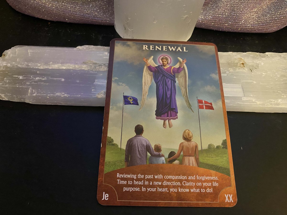 GuidanceFrom's tweet photo. Guidance From Gratitude Card of the Day - Renewal
https://t.co/p3IljUrziO

#RadleighValentine #AngelWisdomTarot #Tarot #CardofTheDay #Angels #Renewal #LifeReview #ArchangelJeremiel #Gratitude https://t.co/PDNVr6gRbR