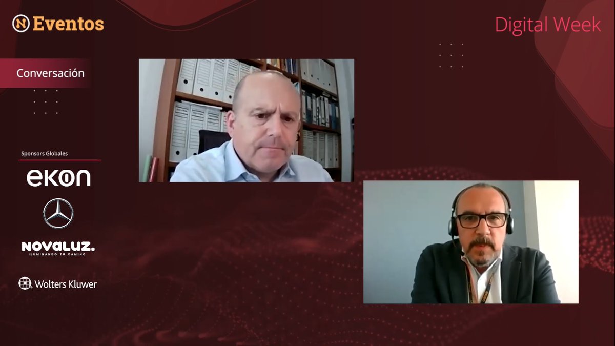 ¿Cómo valoran los expertos el nivel de #digitalización de las #empresas españolas? Nos lo cuentan Marc Candela (<a href="/marc_canela/">Marc Canela</a>) de <a href="/ekon_cloud/">Cegid Ekon</a> e Ignasi Sayol (<a href="/isayolsanta/">Ignasi Sayol</a>) de  <a href="/logisticCluster/">Clúster Logístic Catalunya</a> en #DigitalWeek by <a href="/LaNeurona_com/">La Neurona</a>.