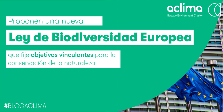 AclimaEuskadi's tweet photo. Proponen una nueva Ley de Biodiversidad Europea que fije objetivos vinculantes para la conservación de la naturaleza #BlogAclima ▶️https://t.co/QXGL0VtIky https://t.co/IgNO7xdcKG