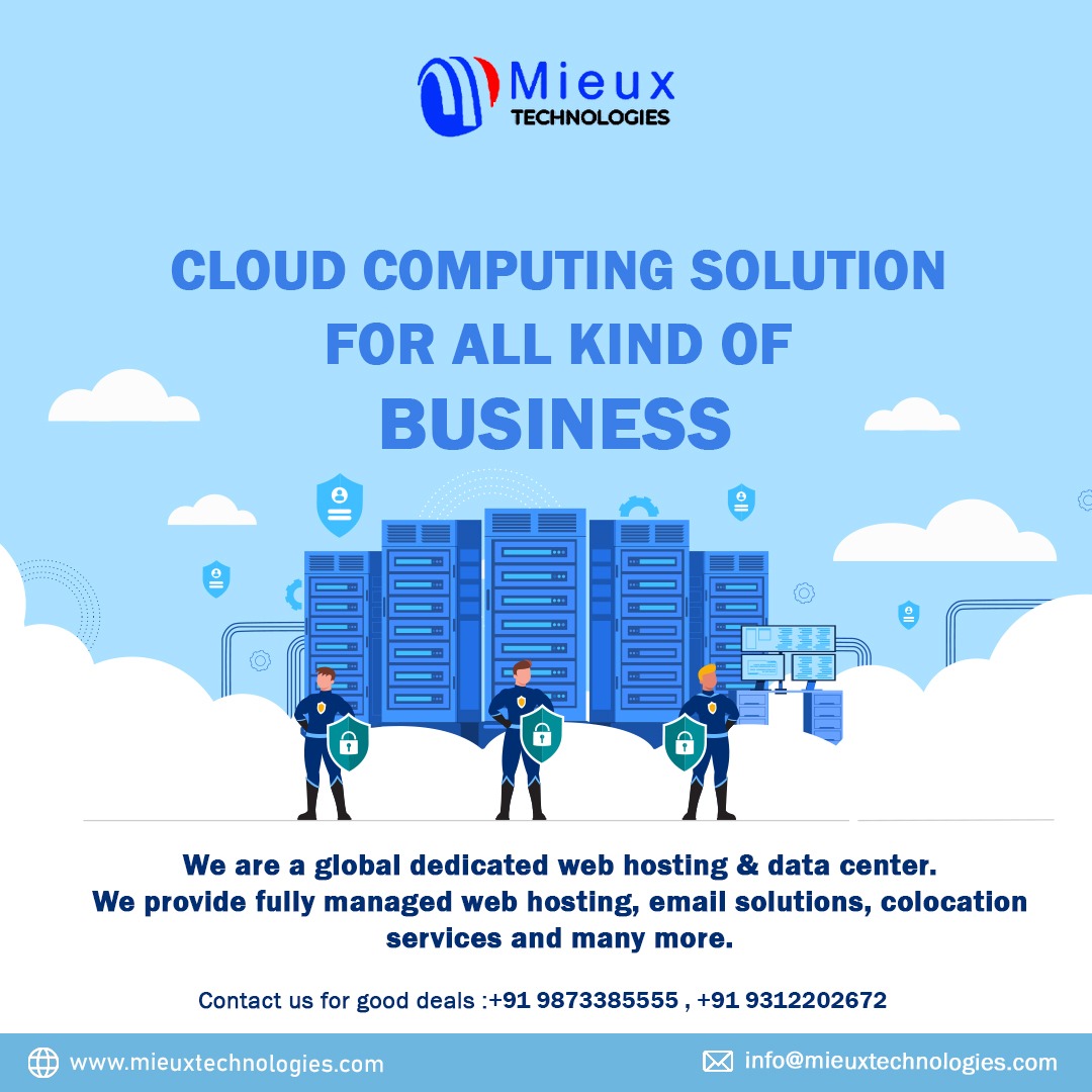 mieuxtech's tweet photo. 💥 Cloud Computing Solution For All Kind Of Business - Mieux Technologies

❤️ Feel free to call us: +91 9873385555, +91 9312202672

#mieuxtechnologies #cloudserver #cloud #cloudcomputing #cloudinfrastructure #itsolutions #itinfrastructure #datacenters #datacenterlife #itequipment https://t.co/iqzYvKHeLu