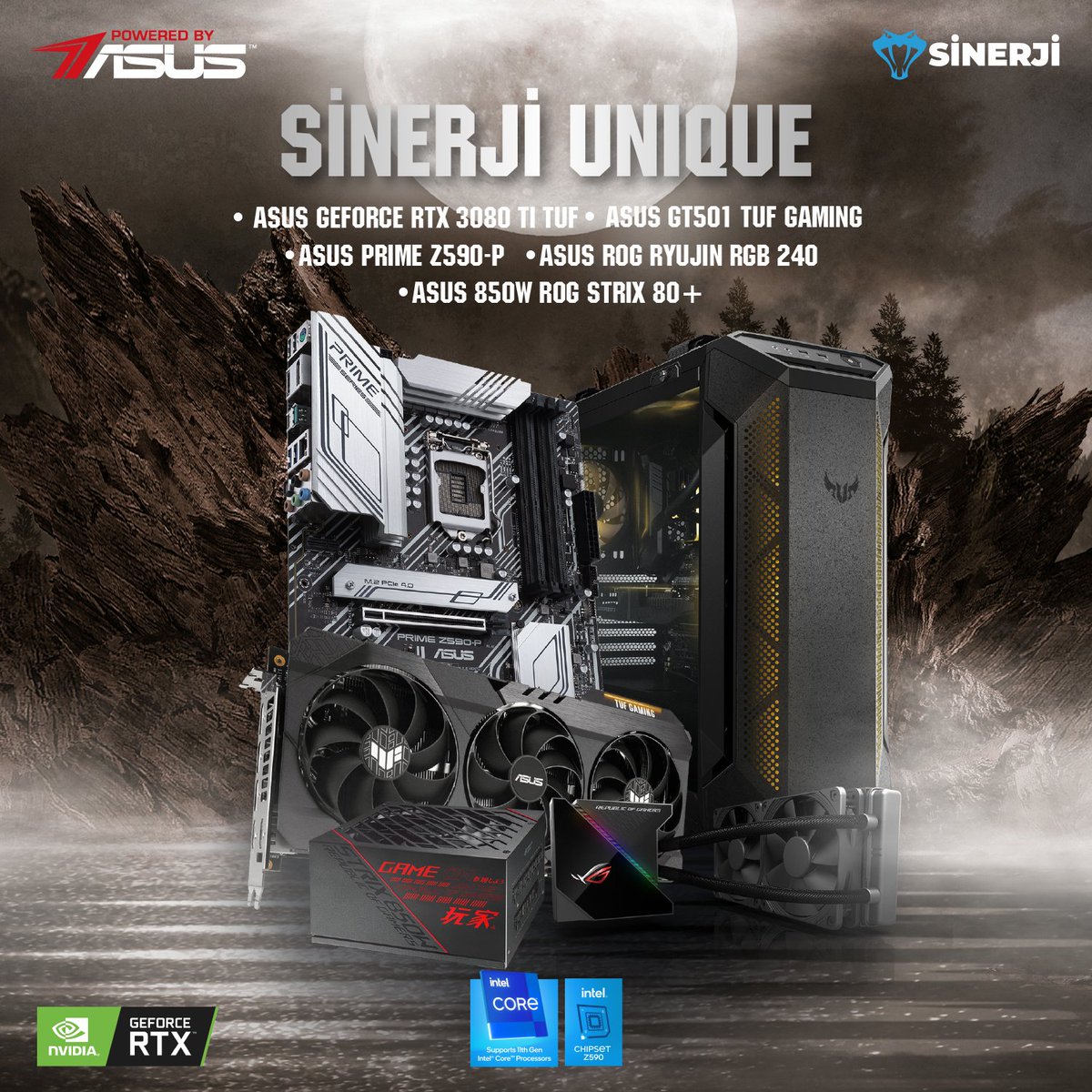 En yeni ASUS donanımlarına sahip Sinerji Unique, özel fiyatıyla satışta! Satın almak için <a href="/sinerjigentr/">Sinerji Bilgisayar</a>’nin web sitesini ziyaret edin: bit.ly/ASUSSinerji