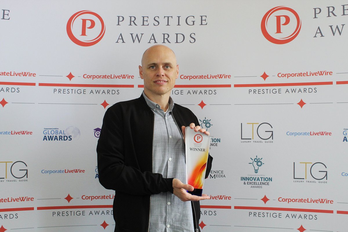 Finally got to hold the award we won for Animation Company of the Year South West ... hence the cheesy photo 🙂

#animation  #Marketing  #AwardWinner  #3Danimation  #Southwest