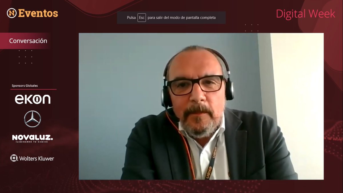 💡"La mejor forma de activar la innovación es tener un buen nivel de #digitalización" comenta Marc Candela (<a href="/marc_canela/">Marc Canela</a>) de <a href="/ekon_cloud/">Cegid Ekon</a> en #DigitalWeek by <a href="/LaNeurona_com/">La Neurona</a>.