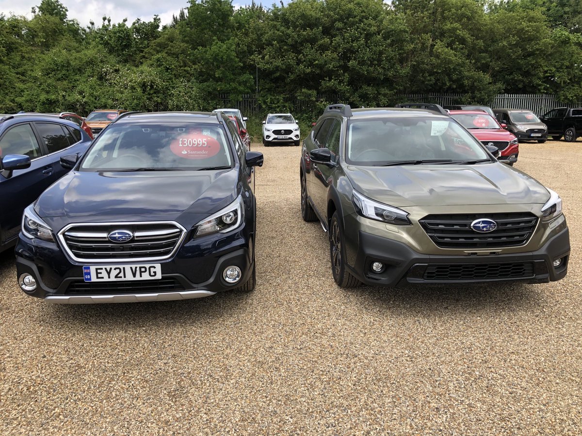 Classic or All New Subaru Outback#youdecide#test drive available now