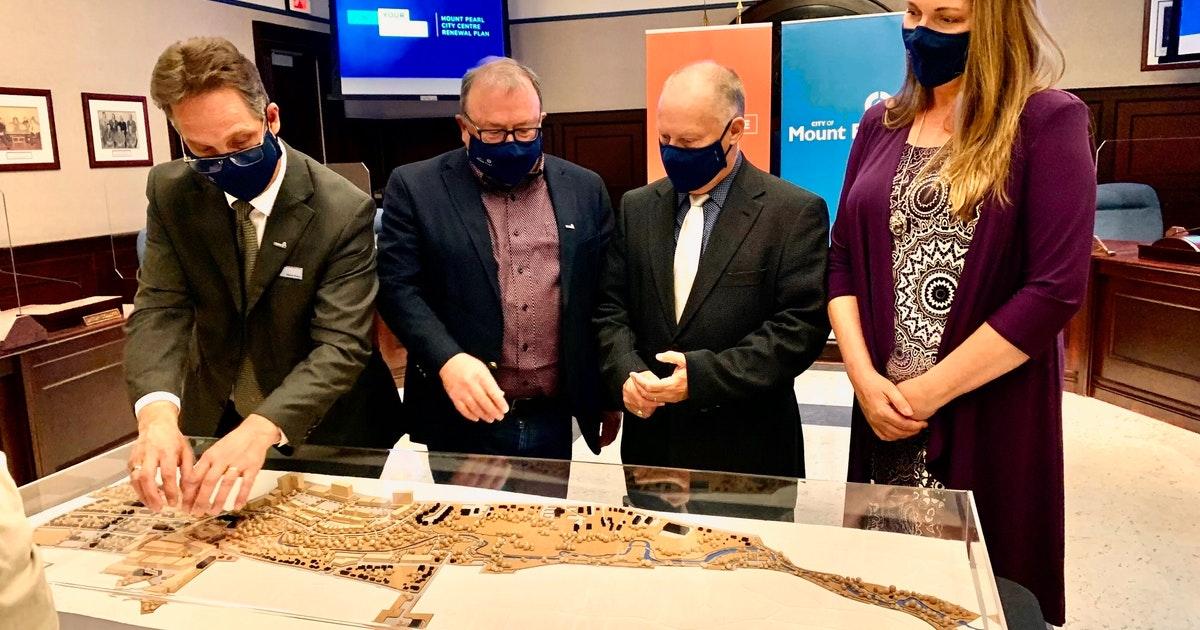 SaltWireNews's tweet photo. "Find Your Centre" outlines strategies for public and private investment, which Mount Pearl councillors hope will continue to encourage the core area to grow and thrive. 

https://t.co/kdWlkLMQoJ https://t.co/Rqc0TxXCLf