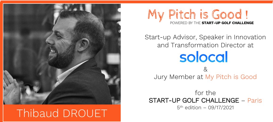 FabriceClement's tweet photo. Thibaud DROUET est un des membres du Jury Mypitchisgood  2021, il est directeur de la transformation digitale chez Solocal et intervient également auprès des #startups
Déposez votre dossier sur https://t.co/KUWZzzpFeY https://t.co/RVGnelfIqI