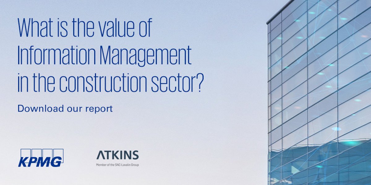 A study by <a href="/KPMG/">KPMG</a> &amp; @Atkins for <a href="/CambridgeCDBB/">Centre for Digital Built Britain</a> enabled by @CIH_Hub shows that £1 invested in information management can secure £5.10-£6 of direct labour productivity gains in #construction. 

Read more: orlo.uk/dqBAB

#EconomicValueIM