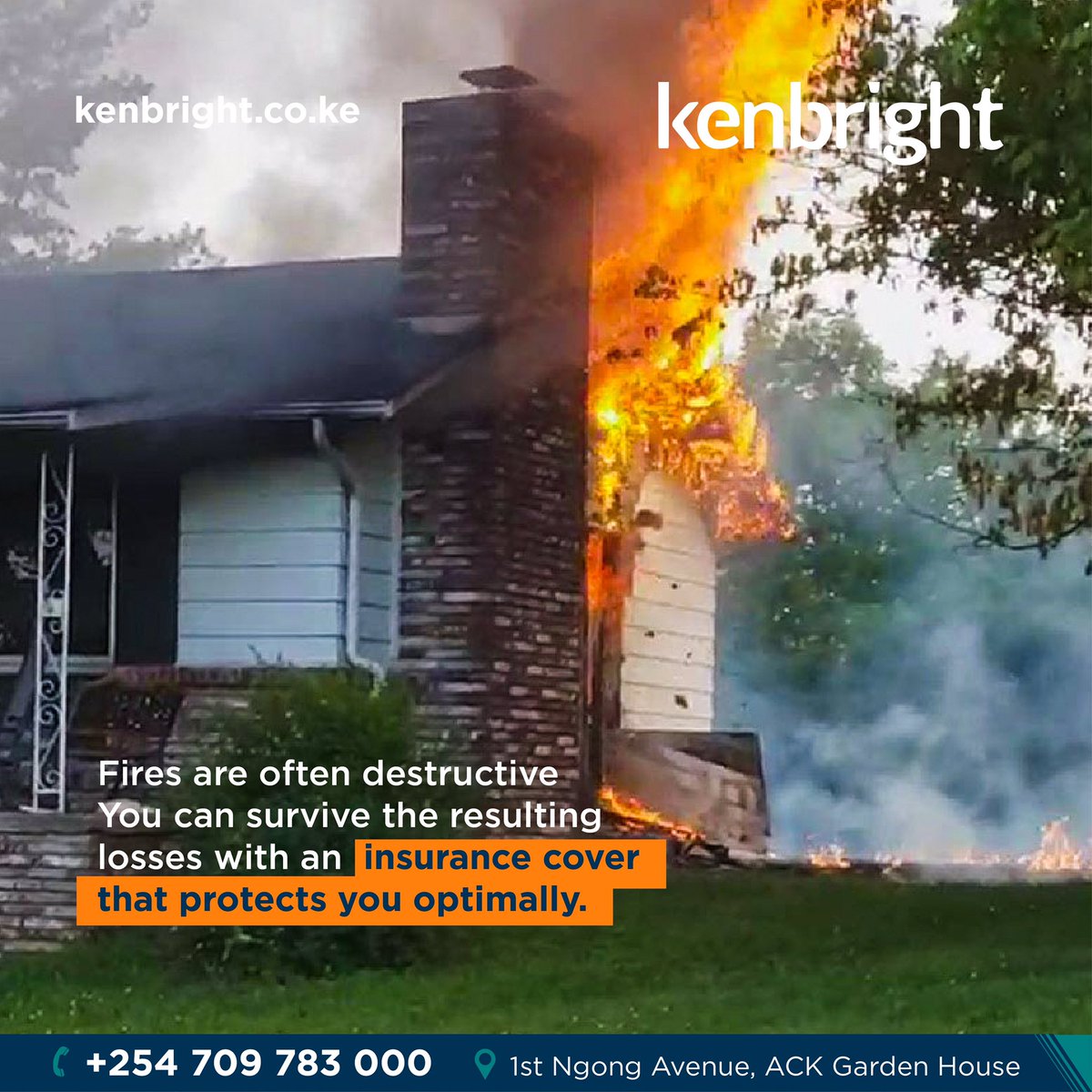 kenbright_ke's tweet image. You can survive the resulting loss from destructive fires with an insurance cover that protects you optimally.

Call 0709 783 000 or visit kenbright.co.ke for more info.

#Kenbright #FireInsuranceCover #WednesdayMood #firedamage #restoration  #propertydamage