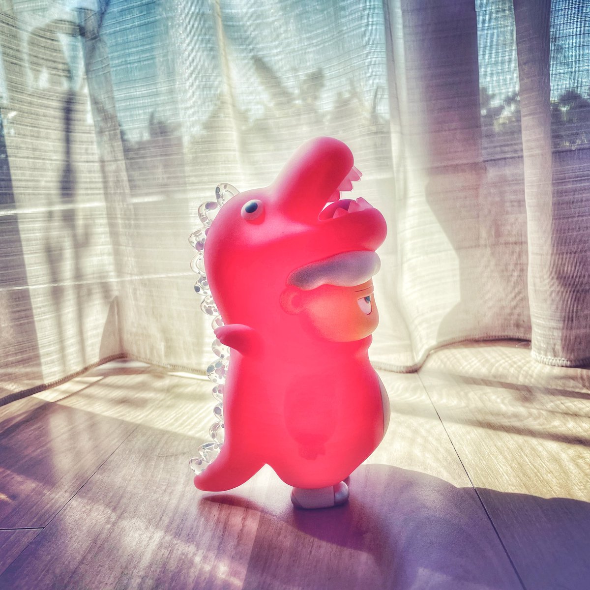 wilson1980's tweet photo. Hi DINO 🦖💗✨
#sofubitoys #sofubi #sofvi #toy #softvinyl #softvinyltoy #pohpoh #pohdino #1littleplanet #wronggallerytaipei #靠邊走藝術空間 #pohpohstudio #可愛い #longface #cute #dino #wronggallery #pinkdino https://t.co/khI3xXBzWw