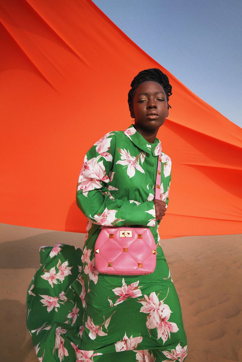 Shot in Dubai in <a href="/MaisonValentino/">Valentino</a>