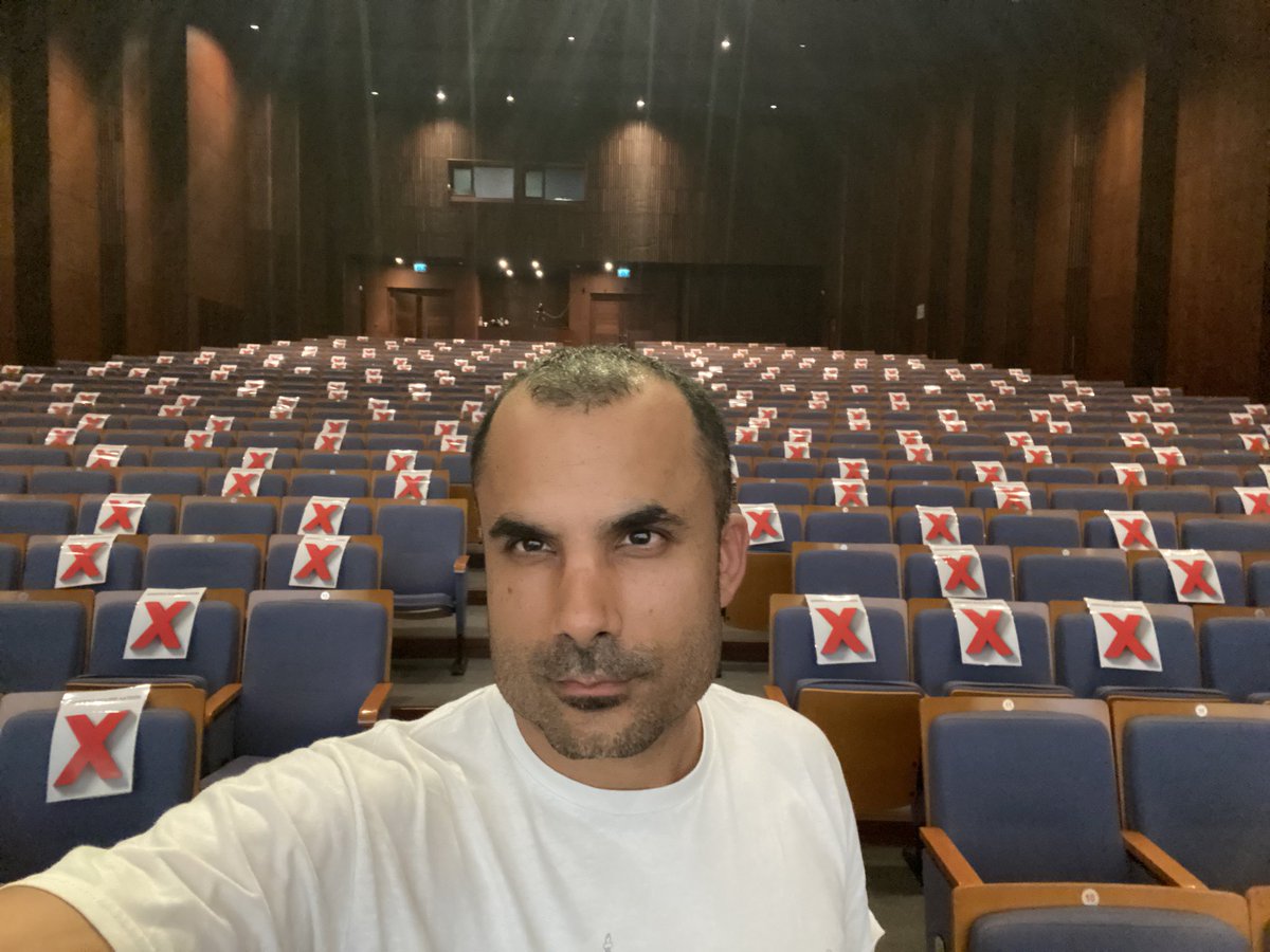 NicolaSmyrnakis's tweet photo. Οι αίθουσες στην μετα-COVID εποχή.
Θα είναι η πρώτη φορά που θα πατήσω σκηνή από το Φεβρουάριο του 2020.
Όλο αυτό τον καιρό ένιωθα σαν το παιδάκι που του είχαν απαγορεύσει να παίζει το αγαπημένο του παιχνίδι.
The game is on.
#keynotespeaker #insurancecongress #cyprus https://t.co/bTFQMKVCIB