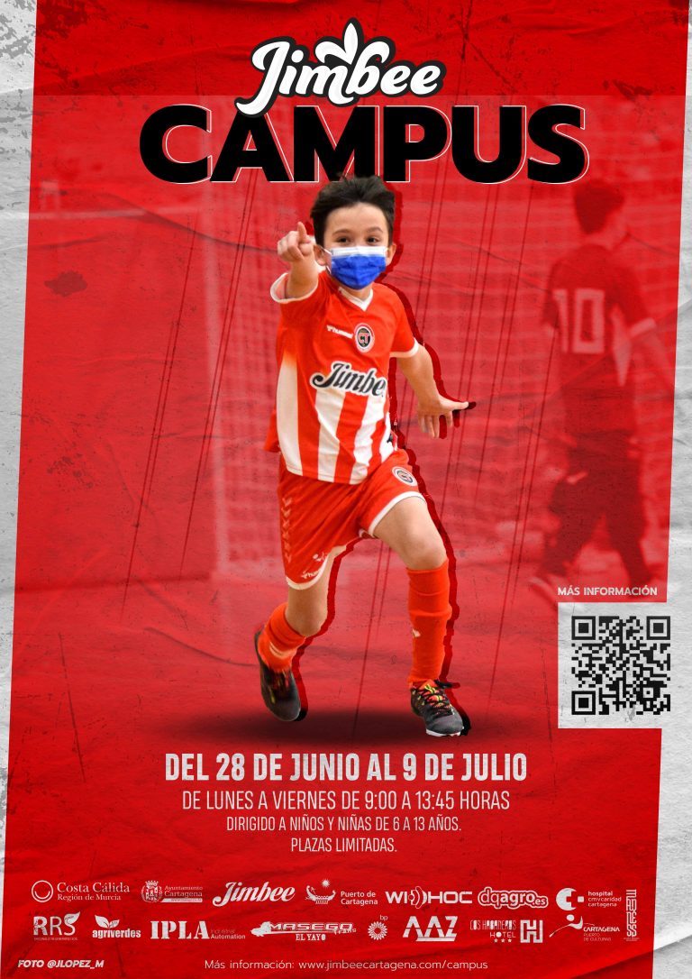 Jimbee Cartagena Costa Cálida (@jimbeecartagena) on Twitter photo ¡Últimas plazas para participar en el I Campus <a href="/JimbeeCartagena/">Jimbee Cartagena Costa Cálida</a>!
Toda la info en jimbeecartagena.com/campus/
¡Disfruta con nosotros de tus primeros días de vacaciones 😎⚽️! ¡Últimas plazas para participar en el I Campus <a href="/JimbeeCartagena/">Jimbee Cartagena Costa Cálida</a>!
Toda la info en jimbeecartagena.com/campus/
¡Disfruta con nosotros de tus primeros días de vacaciones 😎⚽️!