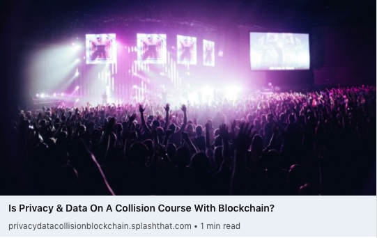 ICYMI: There's still time to register for "Is Privacy and Data on a Collision Course with Blockchain?" — a discussion that will be led by industry experts from <a href="/killi_io/">Killi</a> <a href="/NYIAXInc/">NYIAX, Inc</a>
<a href="/iab/">IAB</a> <a href="/brave/">Brave</a> and <a href="/kochavaofficial/">Kochava Official</a> shorturl.at/juLU8
