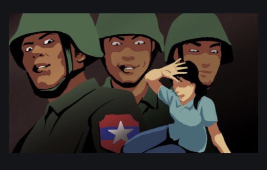 SpringBago's tweet photo. 1/2) RAPE CASE
Mangtong, Shan State ❗️❗️❗️
2 women from #Mangtong, #Shan State have been raped by SAC soldiers while they are trying to find mushrooms in the forest.
One of them is 26 yrs old &amp;have children
Another is a single woman of 20.
Locals want justice for the case👇 https://t.co/Gwk5bcpfA4