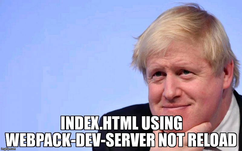 overflow_meme's tweet image. index.html using webpack-dev-server not reload stackoverflow.com/questions/3720… #javascript #webpackhmr #htmlwebpackplugin #webpackdevserver #webpack