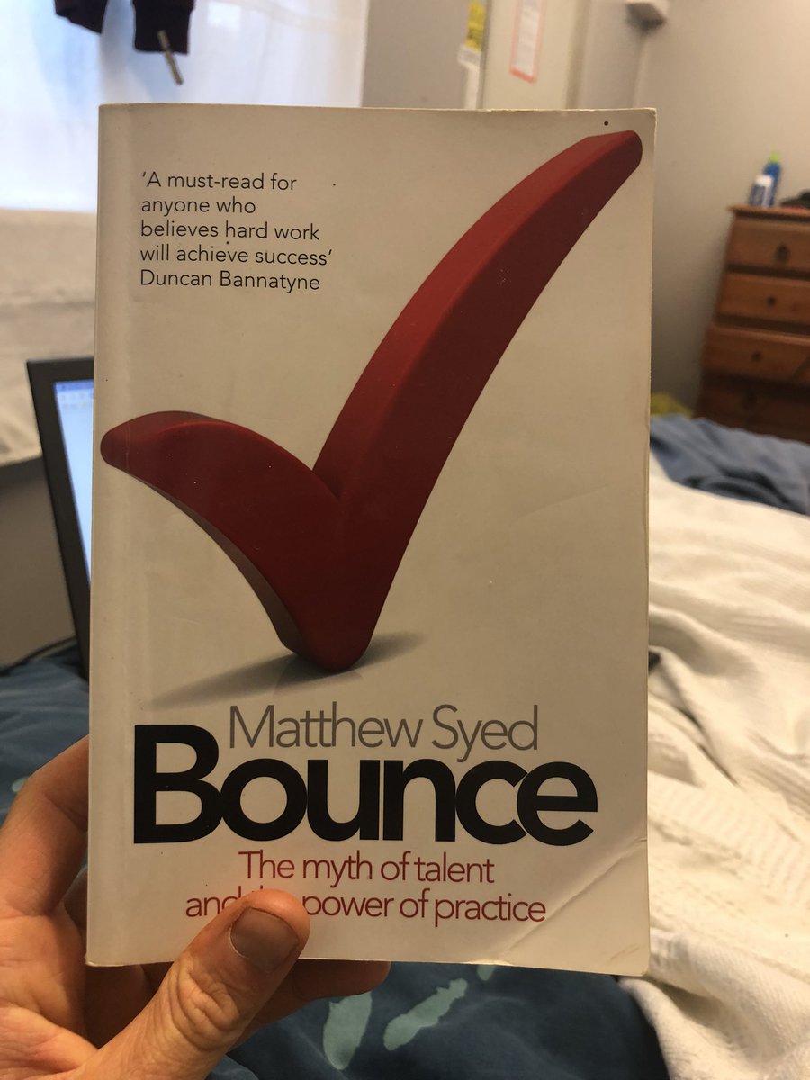 DomBurbidge's tweet photo. 28th book of 2021 
#1book1week #bounce 
Thanks @matthewsyed - excellent writing, got me wanting to read more of your work! 👏🏻 https://t.co/fQmQ1Y0QSk