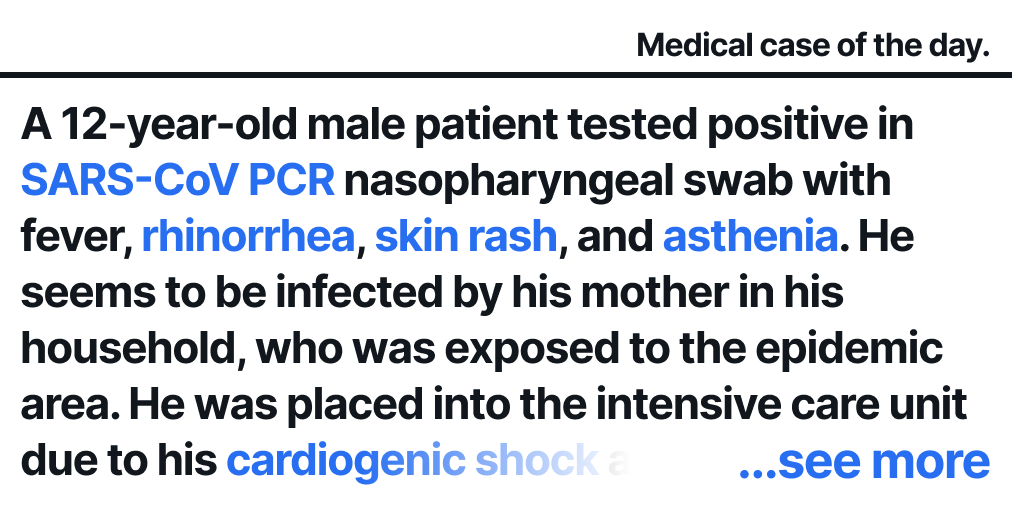 lepius_io's tweet photo. Curious about the effect of COVID-19 on other diseases?
Try Lepius for free! https://t.co/STuwnEgOlp

#lepius #hospital #doctor #clinical #medical #medicaldoctor #medicalstudent #pulmonology #medicaldoctors #immunology #Neurology #dermatology #pediatrics #covid #covid19 https://t.co/IFvvLe7jUA