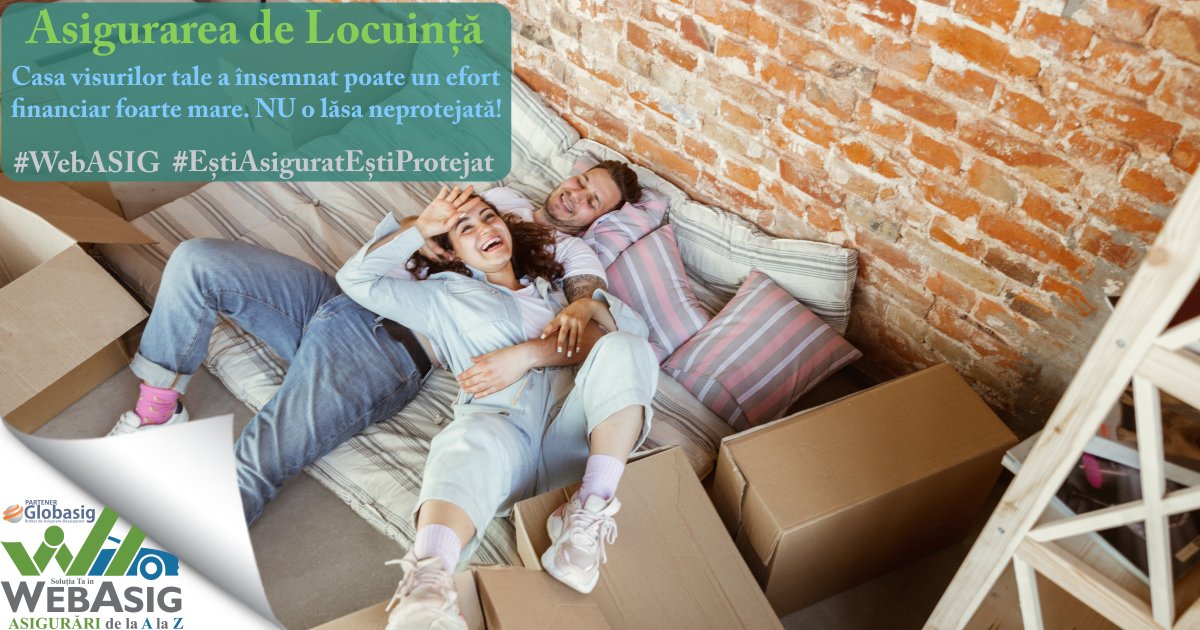 WebASIG's tweet image. Asigurarea te protejează atât de fenomenele naturale, cât și de tot ce se poate întâmpla într-o locuință,
Cere-ne o ofertă personalizată!
(📞 0756-52 52 52 / 💻 Web-ASIG.ro)

#WebASIG #AsigurariLocuinte #AsigurariImobile #AsigurariBunuri #AsistentaTehnicaLaDomiciliu