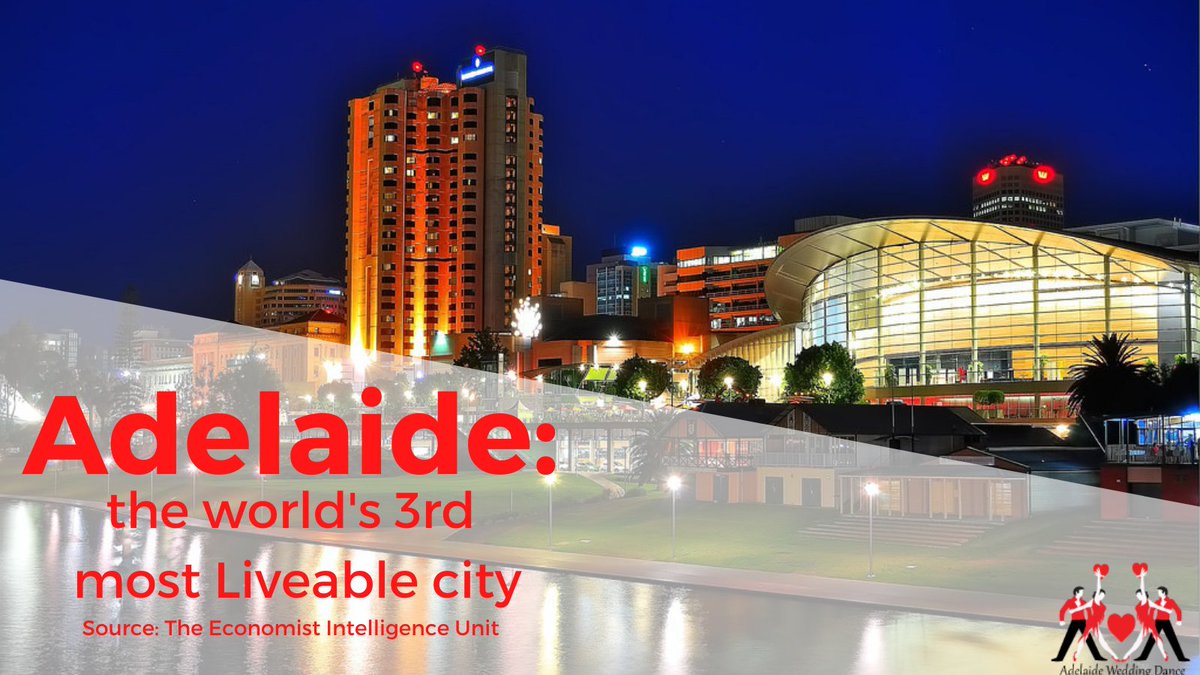 WeddingLessons's tweet image. Adelaide has been named the 3rd most liveable city in the world. The magic of Adelaide lies in the everyday. It truly is a city designed for life.
#myadelaide #adl