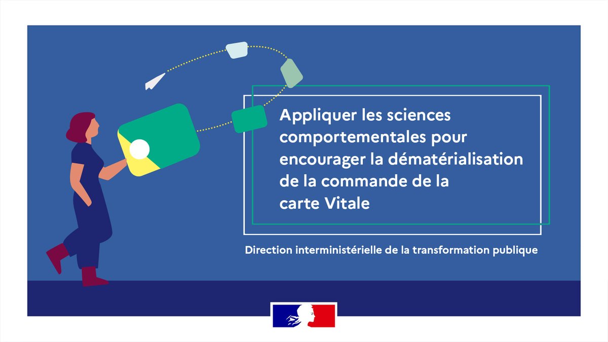L’équipe sciences comportementales de la <a href="/_DITP/">Transformation publique</a> accompagne l’Assurance Maladie pour développer les commandes en ligne de carte Vitale par les parents d’enfants de plus de 15 ans. Quels freins ? Quelles solutions mettre en œuvre ? Consulter le rapport : bit.ly/2SnoYyD