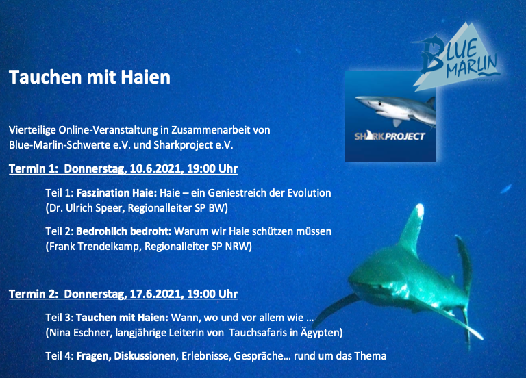 WietiNRW's tweet image. Tauchverein Blue Marlin Schwerte und #Sharkproject Germany e.V.: Tauchen mit #Haien - JETZT anmelden - per Mail an ausbildung@blue-marlin-schwerte.de - am 10. Juni beginnt es! Noch sind Plätze frei.
tsvnrw.de/vereine/angebo…