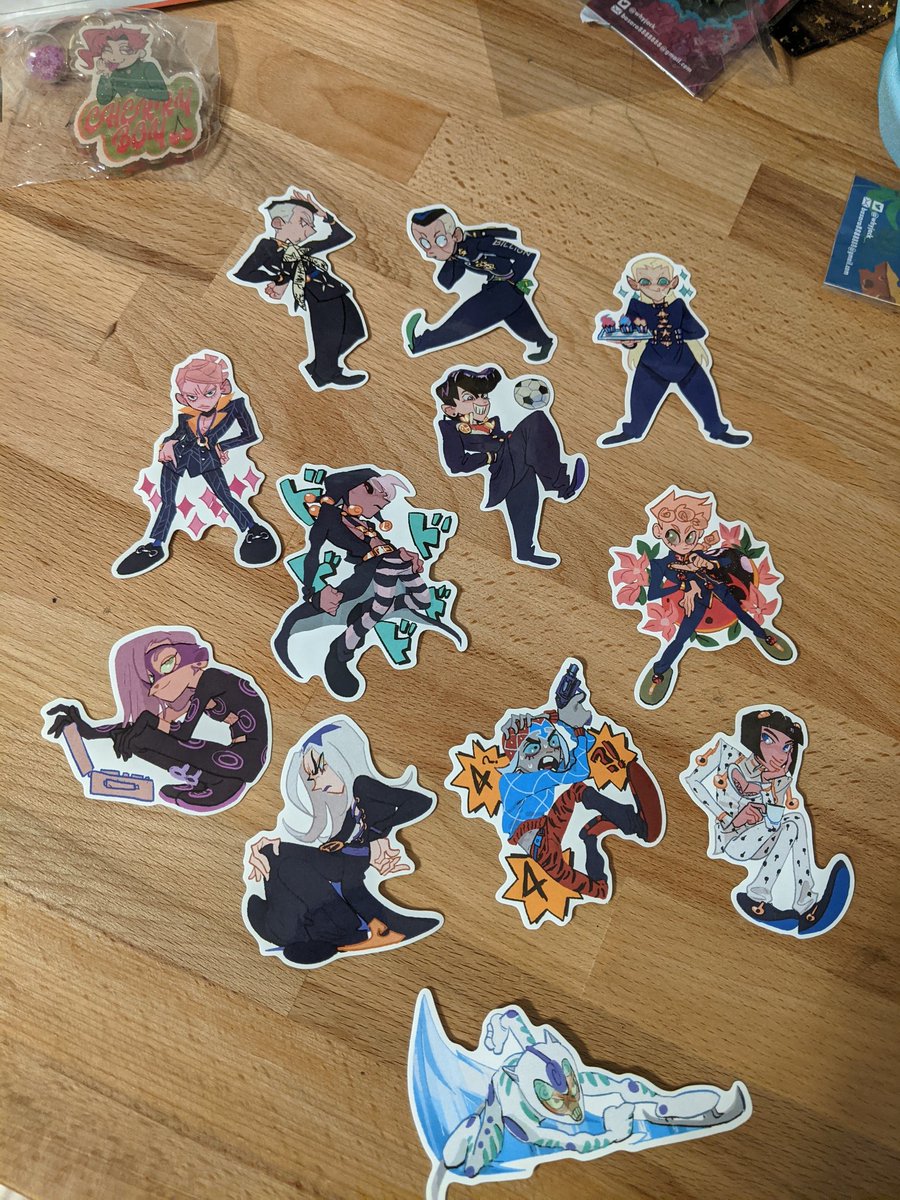 I just got 2 merch packages! From @BattedRabbitttt and <a href="/whyjack__/">MiChanG</a> ! 😍 I love them so much. Thanks for the bonus charms and pins!