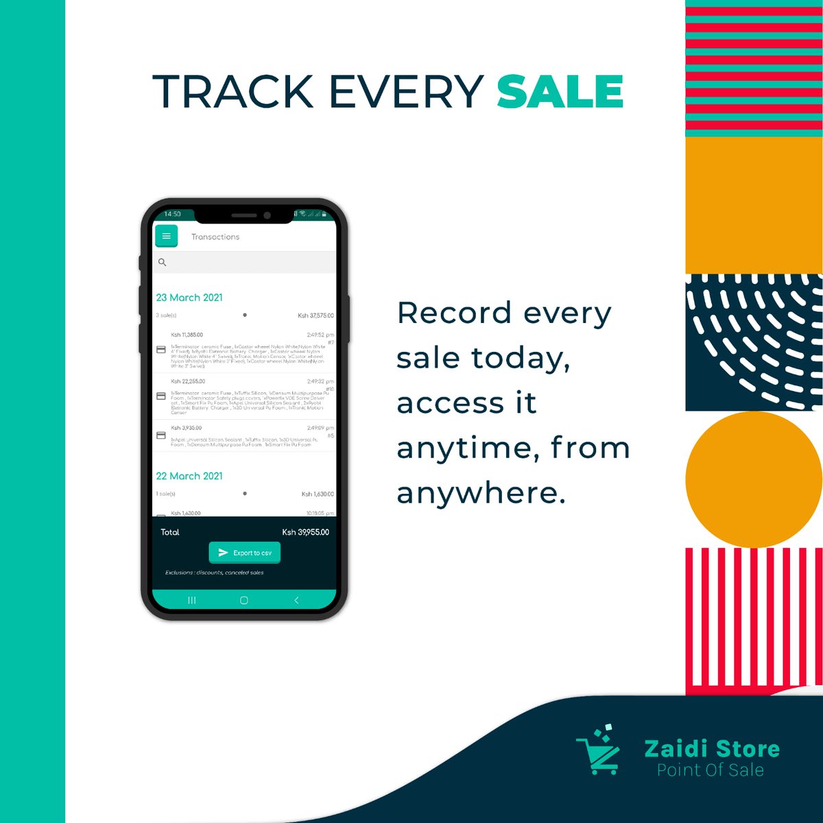 Marcotivan_'s tweet photo. Understand the daily routine of your business, the daily products with demand and therefore, do good stocking
#ZaidiStorePOS https://t.co/RLlgolL5Dk