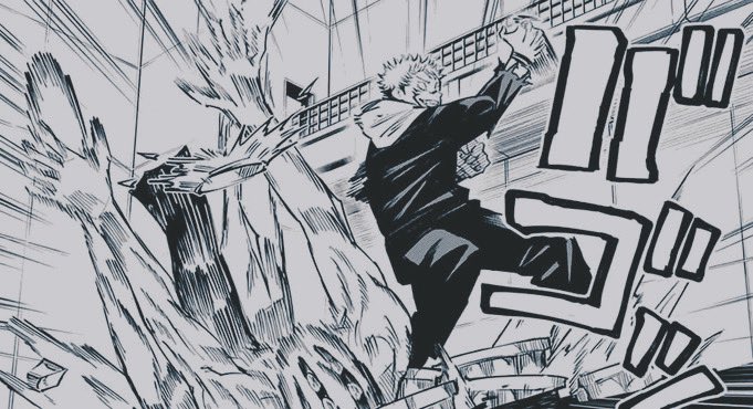 limitlesscurses's tweet photo. @SyaedouSobeolin @MoralOfSukuna @aorikugan @theZeninLegacy @SAIKOMiNDFuQKeR Endeavoring to administer no time for the Sorcerer to reciprocate to his preceding actions mere nanoseconds before, Sukuna diminishes distance ere to aiming to grapple Gojoโs countenance and catapult his figure into a plot of land, colliding with the surface.
#CursedParallel https://t.co/jkznnlXZRT