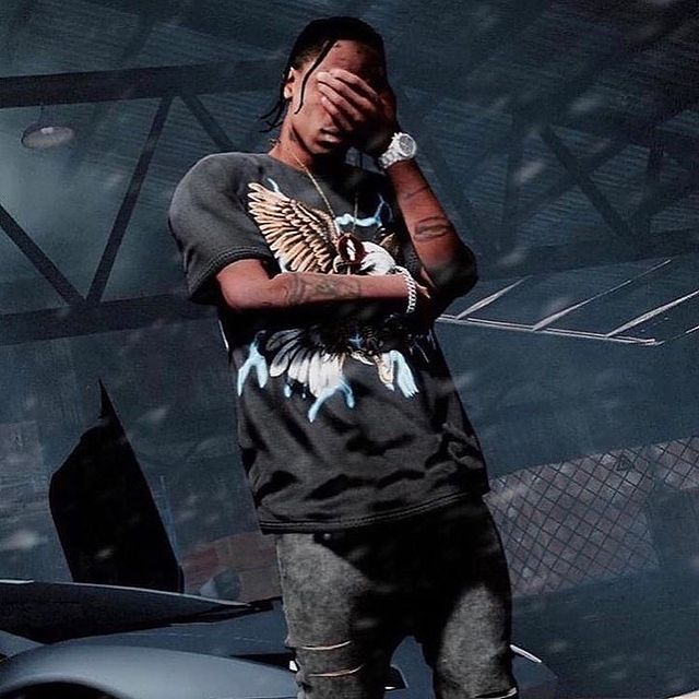 Travis Scott in GTA V (mod)