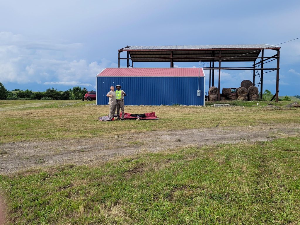 Thank you Dynamic Drone Solution for using the USA Drone Port for research and training this summer and the important AI work ahead. We appreciate our customers! @flydds