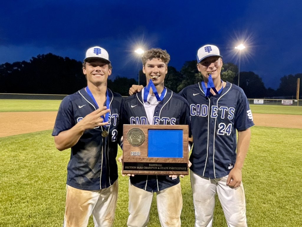 The 3 <a href="/STAbaseballMN/">Cadets Baseball</a> commits are heading to STAte! 
<a href="/AngeloPacyga/">Angelo Pacyga</a> <a href="/UMCBaseball/">UMC Baseball</a> 
<a href="/BTaxdahl/">Ben Taxdahl</a> <a href="/GoShockersBSB/">Wichita State Baseball</a> 
<a href="/LiamBre38737449/">Liam Brennan</a> <a href="/Courterfield/">BC Baseball</a>
