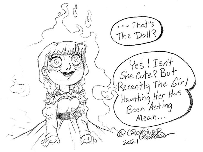 Forever wishing they just used a Raggedy Ann doll for the Conjuring series... 