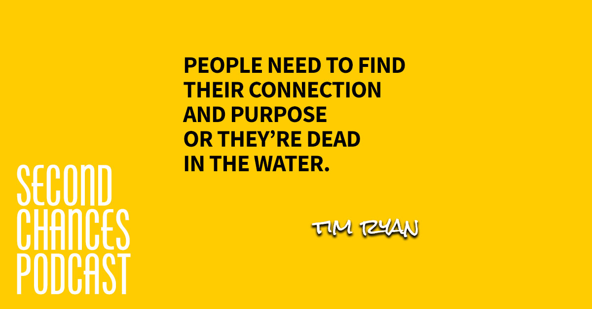 “People need to find their connection and purpose or they're dead in the water.” Tim Ryan speaks with Second Chances hosts about life. 
 bit.ly/2OXAg5f  
#secondchance #podcast #comedy #comedians #addiction #recovery
<a href="/realgregbaldwin/">Greg L. Baldwin</a> <a href="/iamjimmyshin/">Jimmy Shin</a>  <a href="/amaninrecovery/">Brett</a>