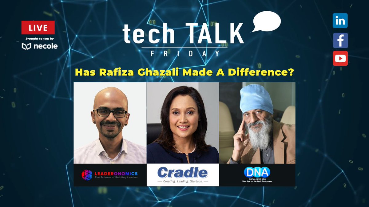 Digital News Asia On Twitter Has Rafizaghazali Made A Difference To The Tech Ecosystem Since Taking Over The Reins At Cradlefundsb Join Us This Friday At 6pm For An Unscripted Conversation With