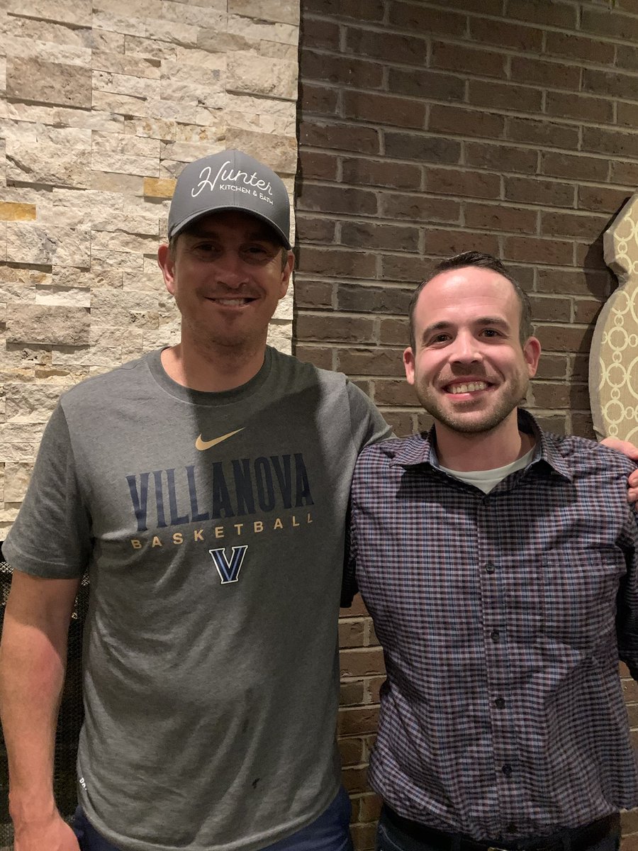 Good times with a former assistant and forever friend of mine ⁦<a href="/Coach_BWoodard/">Blake Woodard</a>⁩