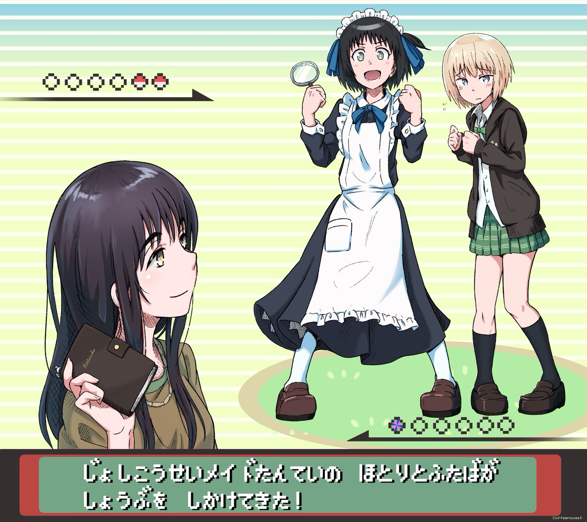 #引用RTで絵をあげて5人指名してバトンでお気に入りの絵を載せる
おりたこさん@original_tako からバトン頂きました
@marinba_tw
@ghqghqbb
@arunsu92
@Perfect_Sushi
@canongigue48
お手数でしたら無視して構いませんのでよろしくお願いします😊 https://t.co/7Rqsp4k2qH