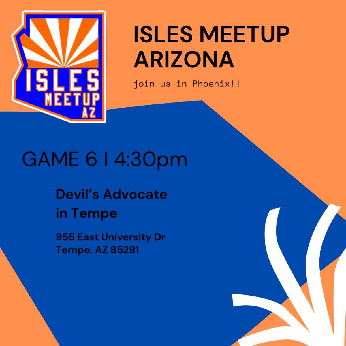 ericaabraham's tweet photo. @devilstempe @islesmeetup_AZ https://t.co/NiRitarEYw