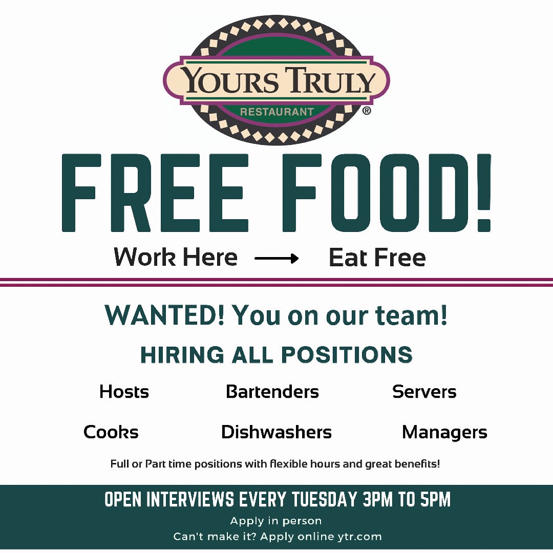 Yours Truly Restaurants (@yourstrulytweet) on Twitter photo 
