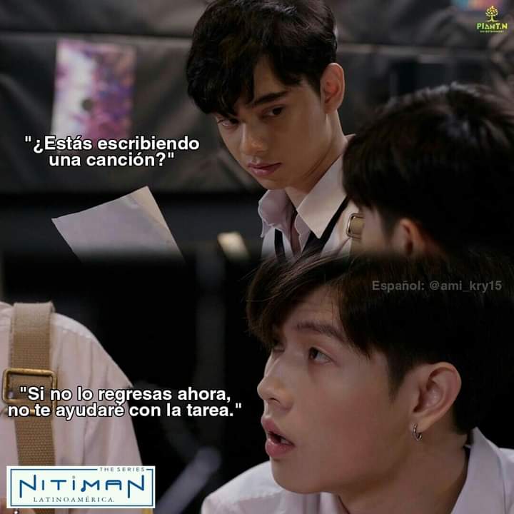 NitimanLatin's tweet photo. ¿Para quien será la canción realmente? 🤔🤔
#KaownahTurbo
#NitimanLatinoamerica 
#นิติแมนแฟนวิศวะ 
#NitimanEp4
#NitimanLatino https://t.co/sgLmJPiD1a