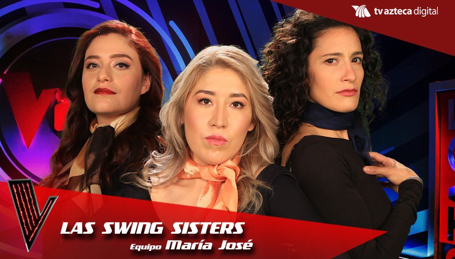 ¡Felicidades 𝗟𝗔𝗦 𝗦𝗪𝗜𝗡𝗚 𝗦𝗜𝗦𝗧𝗘𝗥𝗦, ya son parte del #EquipoMaríaJosé! 🎤👧🏻👧🏻👧🏻🎶💕✨ #TuVozEs 

𝗟𝗮 𝗩𝗼𝘇 EN VIVO y 𝗚𝗥𝗔𝗧𝗜𝗦 en nuestro 𝘀𝗶𝘁𝗶𝗼 𝗼𝗳𝗶𝗰𝗶𝗮𝗹: lavoztvazteca.tv
