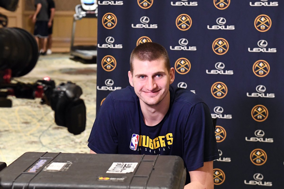 nuggets's tweet photo. Good morning 👋

Nikola Jokić is the 2021 NBA MVP.

Man that feels good to say! https://t.co/fMbTBvv9nW