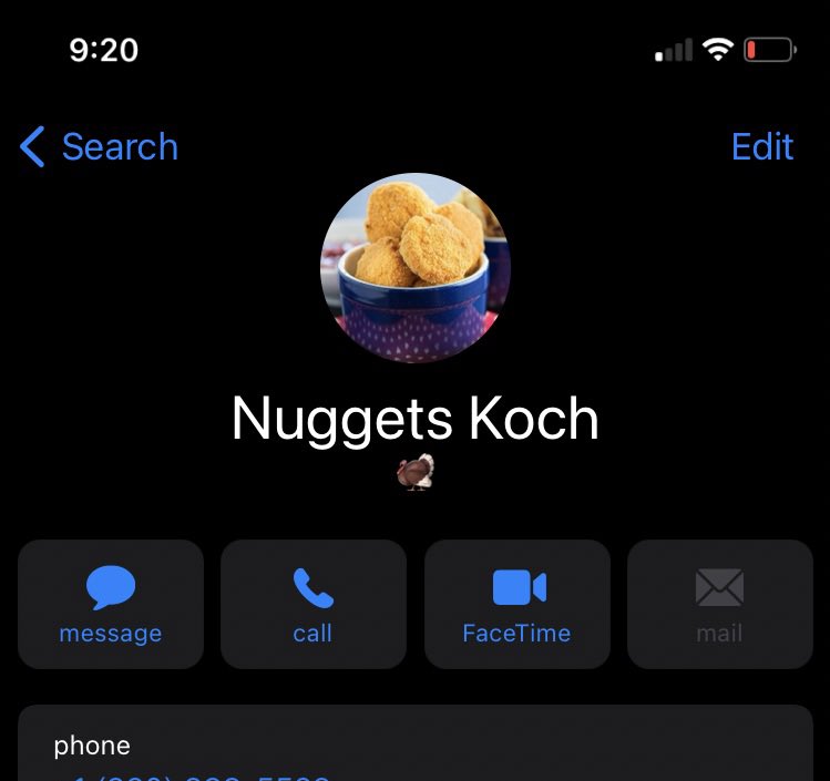 itsruddlezbetch's tweet image. When you and your boyfriend are so silly that he now is under the name Nuggets in your phone with contact pic that goes accordingly

I have lol’d all day bc I’ve been texting nuggets