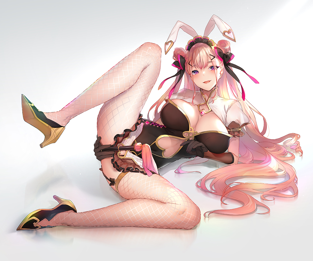 「ぴょん吉氏が描き下ろしたオリジナルバニーガールをバインディングが立体化!
「バニ」|ネイティブのイラスト
