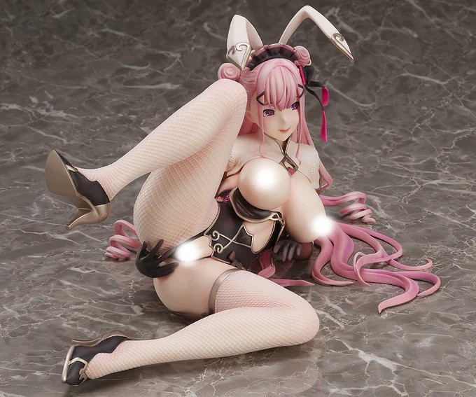 ぴょん吉氏が描き下ろしたオリジナルバニーガールをバインディングが立体化!
「バニーメイド 蛍」の対になるデザインになっております。
胸カップパーツを交換したりエプロンの着脱で彼女のイメージも大きく変化します。

国内:https://t.co/ZqtcCxe8qA
overseas:https://t.co/ntCcrBveBq 