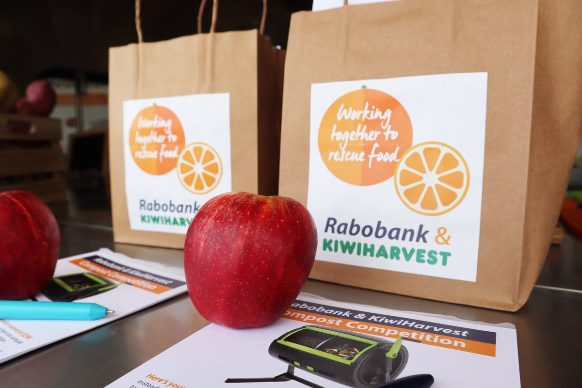 Rabobank is delighted to announce they will be joining us at next week’s Fieldays®. The @KiwiHarvest team will be on hand to talk about how they’re helping redistribute food in New Zealand that would otherwise end up in landfill, and changes we can all make!