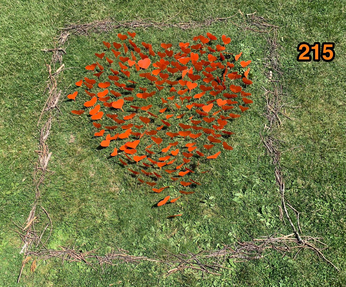 Thank you Division 9 for creating a place for pause and reflection last week. Proud of our community for respecting the space so that it can stay until the end of the school year. #EveryChildMatters #sd38learn