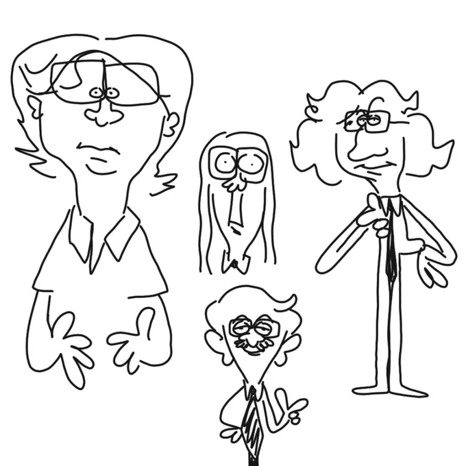 Watching @briamgilbert and did some phone doodles 