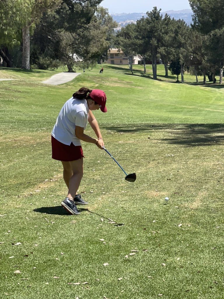 LBWilsonGolf's tweet photo. Varsity Girls Golf Team finishes 5th out of 20 teams in @CIFSS division 2 championship with a score of 413. Emi Sverduk and Alyson Sor were the low finishers for the Bruins with rounds of 73 at Jurupa Hills Golf Course. https://t.co/IPXlLwkiWX
