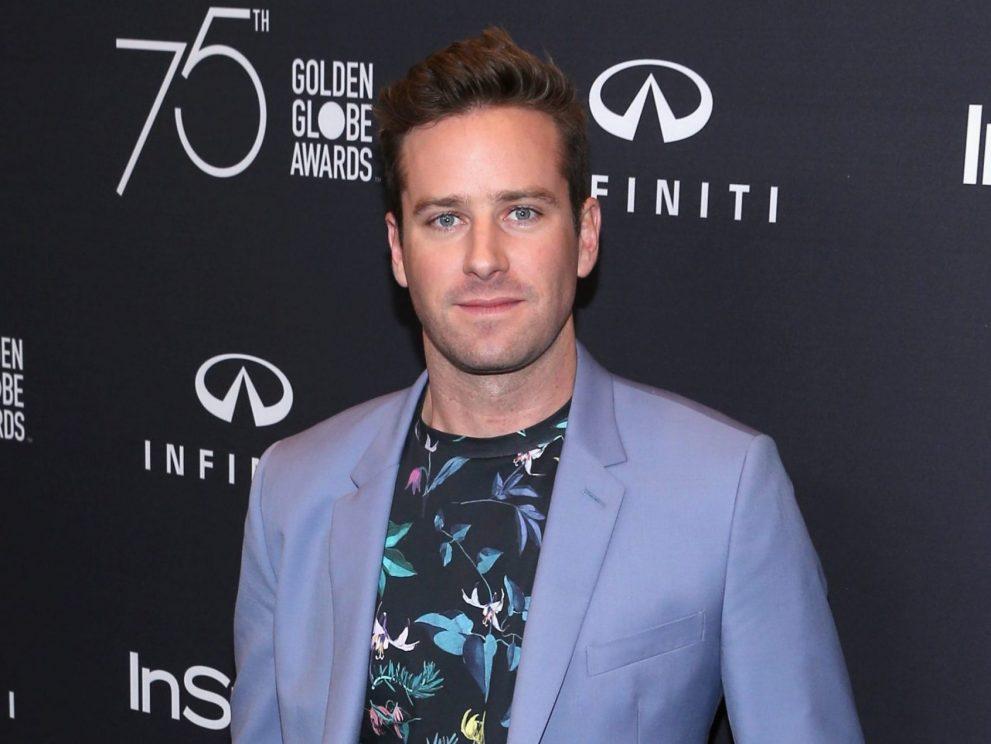 Armie Hammer reportedly checks into rehab amid sex scandal